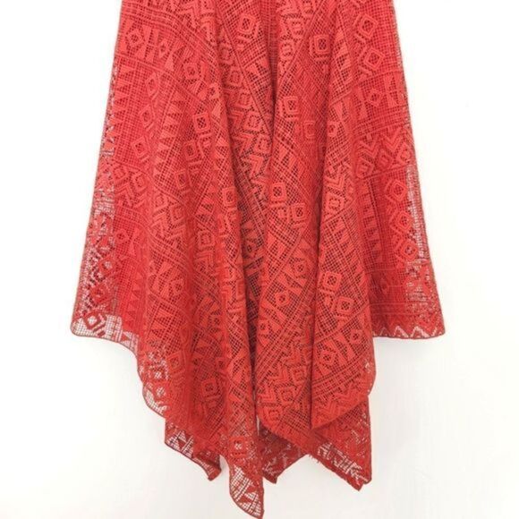 Anthropologie Maeve Prima‎ Lace Handkerchief Dress - Picture 8 of 10
